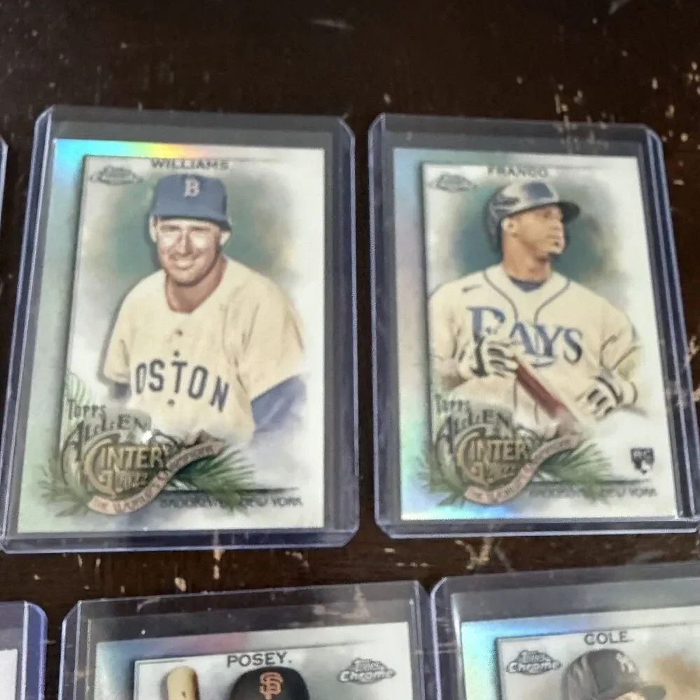 2022 Allen Ginter Chome Refractors 25 Card Lot NM w Ohtani #58 Top Loaded No Dup